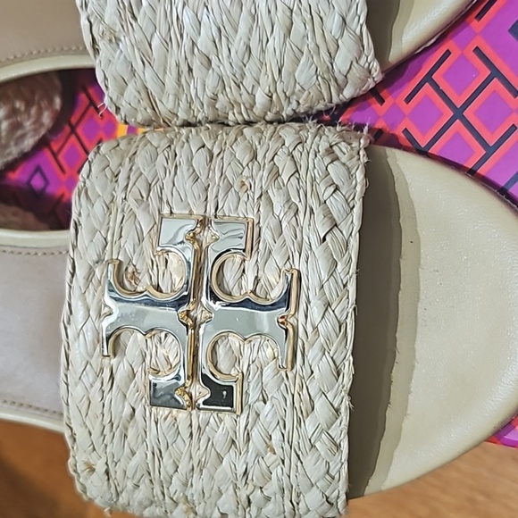 Tory Burch Raffia Block heel sandals. Size 8 US - Picture 2 of 6